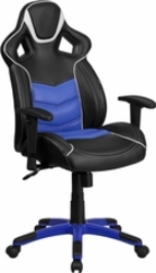 Blue executive swivel chair