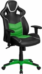 Green executive swivel chair